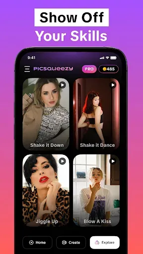 Скриншот 4 — PicSqueezy - AI Photo to Video