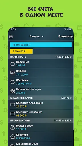 Скриншот 2 — Money Pro - Личные финансы