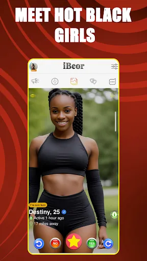 Скриншот 5 — iBeor: Black Dating App
