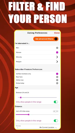 Скриншот 7 — iBeor: Black Dating App