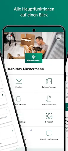 Скриншот 2 — HanseMerkur ServiceApp