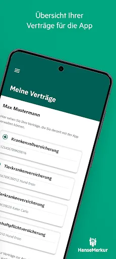 Скриншот 6 — HanseMerkur ServiceApp