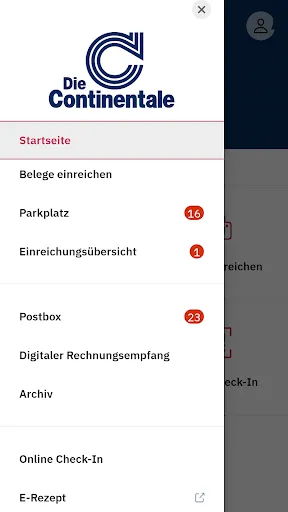 Скриншот 3 — Continentale GesundheitsApp
