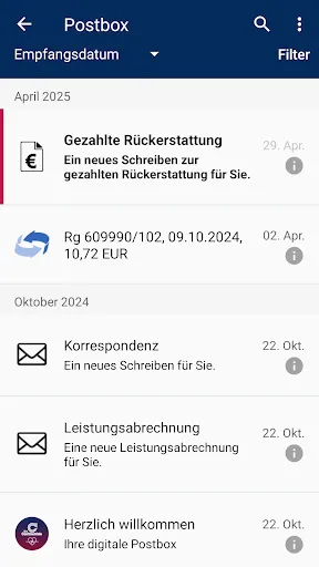 Скриншот 5 — Continentale GesundheitsApp