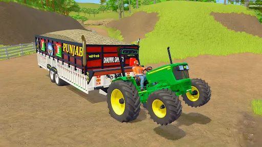 Скриншот 3 — Indian Tractor Farm Simulator