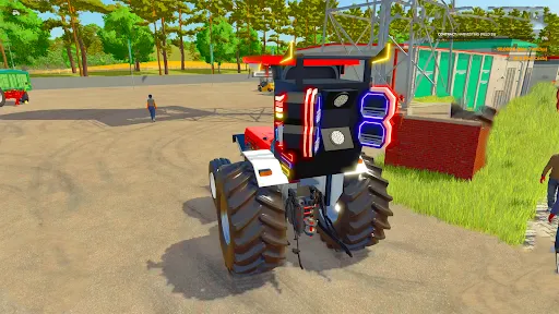Скриншот 4 — Indian Tractor Farm Simulator