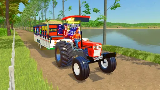 Скриншот 5 — Indian Tractor Farm Simulator