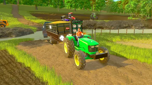Скриншот 6 — Indian Tractor Farm Simulator