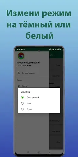 Скриншот 4 — Русско-Таджикский разговорник