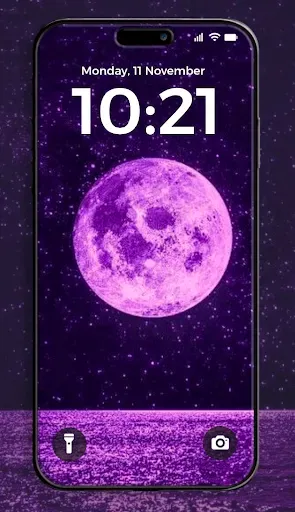 Скриншот 5 — Фиолетовые обои HD