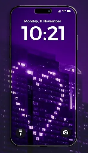 Скриншот 8 — Фиолетовые обои HD