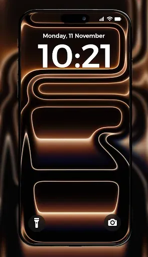 Скриншот 1 — Экран блокировки iphone 17 HD