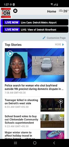 Скриншот 2 — ClickOnDetroit - WDIV Local 4