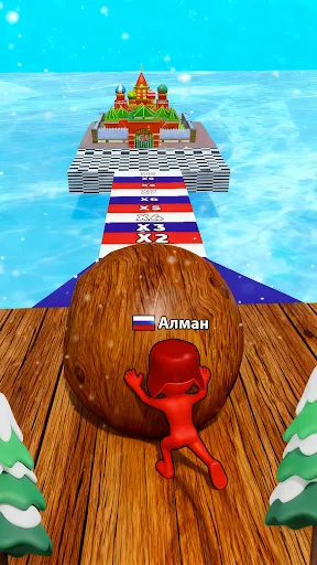 Скриншот 8 — Snow Race 3D: Fun Racing
