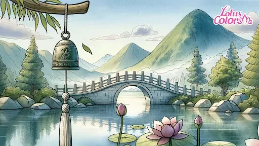Скриншот 1 — Lotus Color - Color by Number