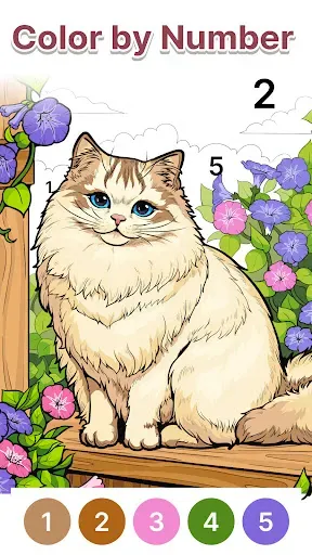 Скриншот 7 — Anima Color - Paint by Number