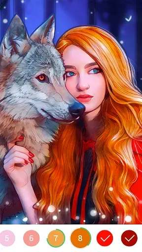 Скриншот 2 — Coloring Book: Color by Number