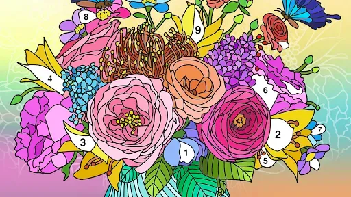 Скриншот 6 — Coloring Book: Color by Number