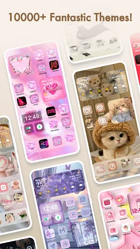 Скриншот 1 — Themepack - App Icons, Widgets