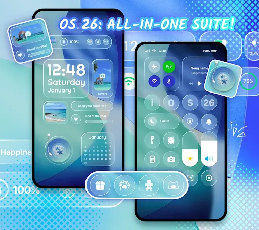 Скриншот 4 — Themepack - App Icons, Widgets