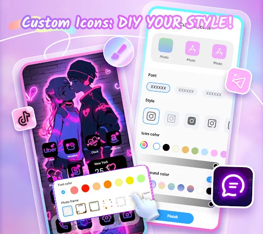 Скриншот 7 — Themepack - App Icons, Widgets