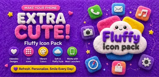 Скриншот 1 — Fluffy Icon Pack