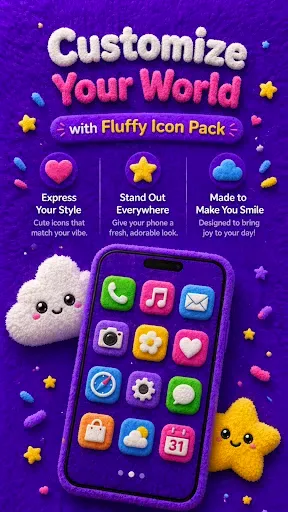 Скриншот 8 — Fluffy Icon Pack