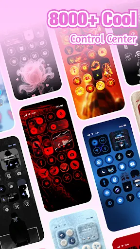 Скриншот 1 — iControl: Easy Widgets Themes