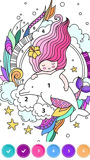 Скриншот 1 — Paint.Book раскрась по номерам