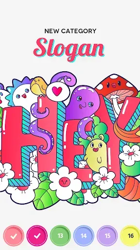 Скриншот 8 — Paint.Book раскрась по номерам