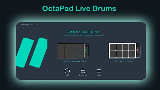 Скриншот 2 — Octapad Live Drums