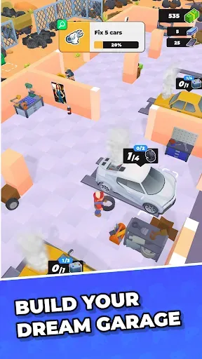 Скриншот 2 — Garage master: idle mechanic