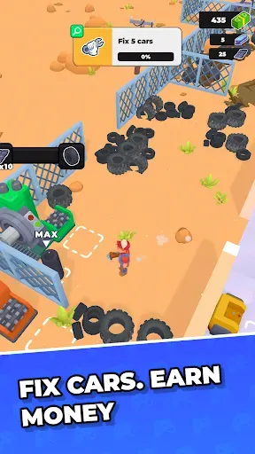 Скриншот 3 — Garage master: idle mechanic