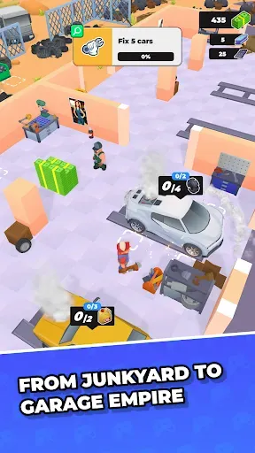 Скриншот 4 — Garage master: idle mechanic