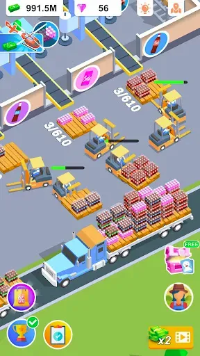 Скриншот 2 — Idle Beverage Empire