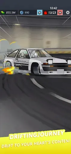 Скриншот 1 — Idle Drift:JDM Race