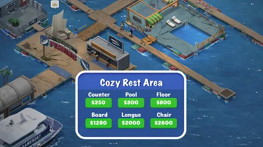 Скриншот 3 — Idle Fishlandia - Tycoon Game