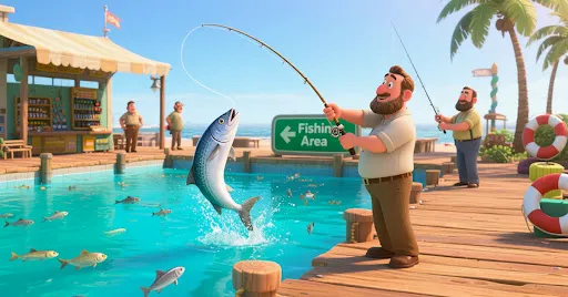 Скриншот 7 — Idle Fishlandia - Tycoon Game