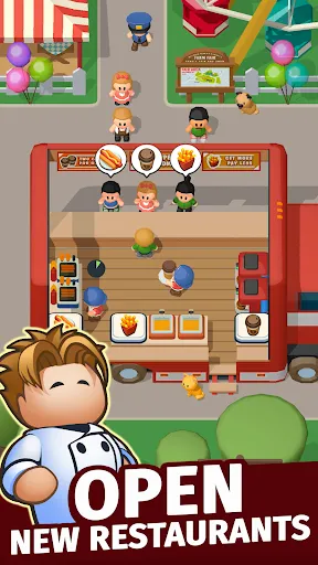 Скриншот 2 — Foodventure Inc・Симулятор кафе