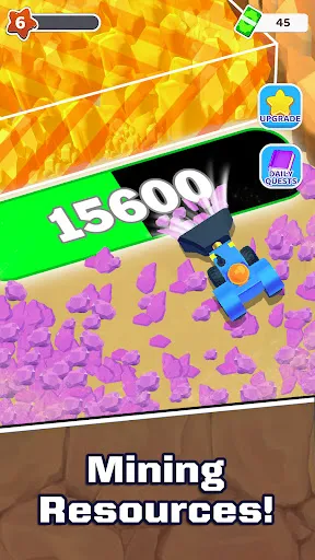 Скриншот 2 — Idle Miner: Ore Empire