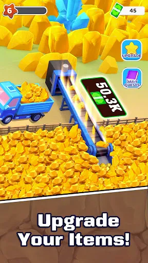 Скриншот 4 — Idle Miner: Ore Empire