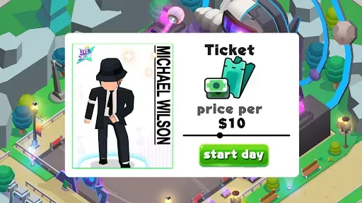 Скриншот 3 — Idle Music Star Tycoon Games
