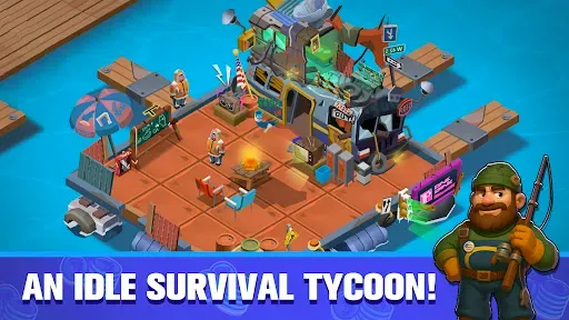 Скриншот 1 — Idle Survival Tycoon