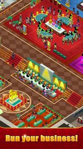 Скриншот 1 — Idle Vegas Resort - Tycoon