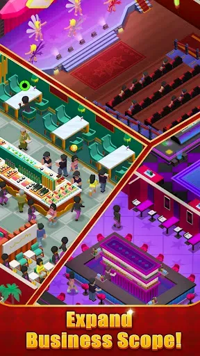 Скриншот 5 — Idle Vegas Resort - Tycoon