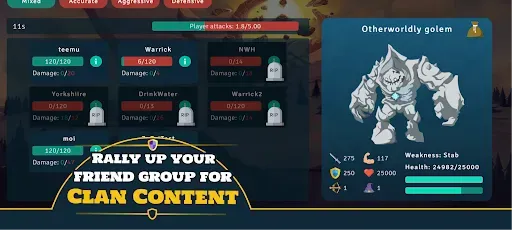 Скриншот 8 — Idle Clans - MMORPG