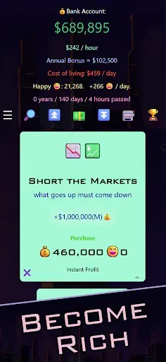 Скриншот 3 — Idle Trillionaire: Money Game