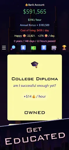 Скриншот 4 — Idle Trillionaire: Money Game