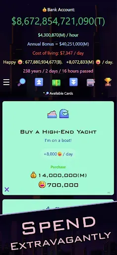 Скриншот 5 — Idle Trillionaire: Money Game