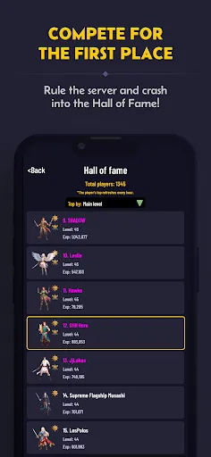 Скриншот 2 — Idle Rising - Online Idle RPG